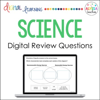 Preview of 4th and 5th Grade Science SOL Digital Review Activity