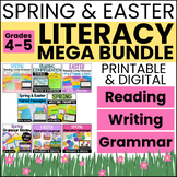 4th and 5th Grade Spring and Easter Literacy BUNDLE