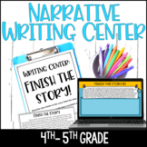 4th and 5th Grade Writing Center - Finish the Story with G