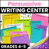 4th and 5th Grade Writing Center - Persuasive Writing