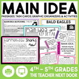 Main Idea Print and Digital 4th and 5th Grades