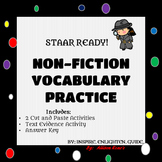 3rd- 5th STAAR READY! NON-FICTION CUT AND PASTE VOCABULARY