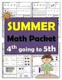 4th going to 5th Summer Math Packet