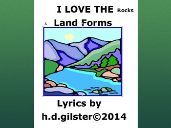 Preview of 4th grade CCSS Standard: Rocks and Landforms