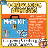 4th grade Comparing Whole Numbers and Ordering Numbers Math Kit