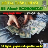4th grade Economics with Digital Task Cards using Google Slides