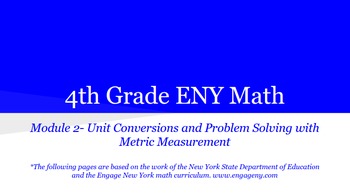 Preview of 4th grade Engage NY Math Module 2 Topic A Lessons 1 - 3 Bundle