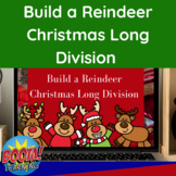 4th grade- Long Division- Math Activity- Christmas-Build a