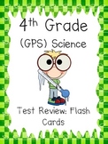 4th grade Science Review Study Cards for testing