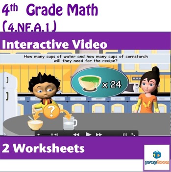 Preview of Common Core Math Activity- Recognize and Generate Equivalent Fractions-4.NF.A.1