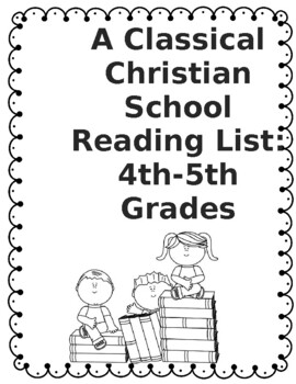 Preview of 4th grade book list