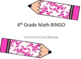 4th grade common core bingo