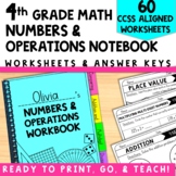 4th grade math notebook 4th grade math worksheets Place va