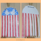 4th of July Activities American Flag Star Craft Coloring H