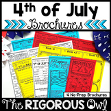 4th of July Activities Brochure Tri-folds