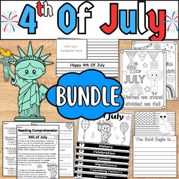 4th of July Activities and Crafts BUNDLE | Independence Day Activities ...