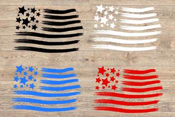 Download 4th Of July America Svg Flag Svg Grunge Flag July 4th Cut File 110sv