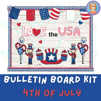 Preview of 4th of July Bulletin Board, Fourth of July crafts Bulletin Boards
