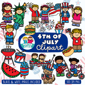 Preview of 4th of July Clip Art