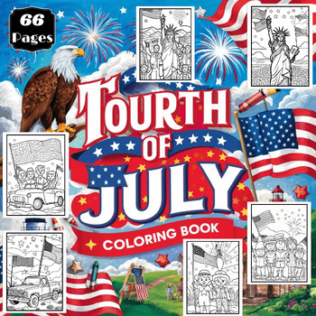 Preview of 4th of July Coloring Pages for kids