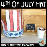 4th of July Craft HAT and Writing Prompts