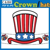 4th of July Craft Hat Activity | Uncle Sam Hat Paper Crown