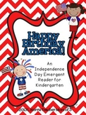 4th of July Emergent Reader Printable Book