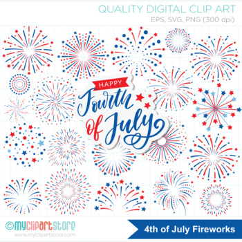 independence day fireworks clip art