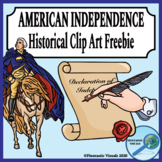4th of July Free George Washington American Independence Clip Art