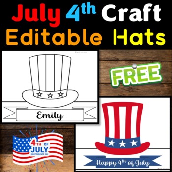 4Th Of July Hats For Kids Independence Day Party Decorative Hat