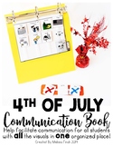 4th of July Holiday Communication Book/Board