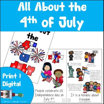 Preview of 4th of July Independence Day Book