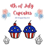 4th of July, Independence, Memorial & Veterans Day Cupcake
