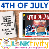 4th of July LINKtivity® (Holiday Facts, Traditions & Celeb
