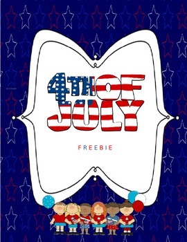 Preview of 4th of July Packet Freebie