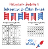 4th of July Pictogram Sudoku | Math Activities | Interacti