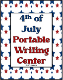 4th of July Portable Writing Center