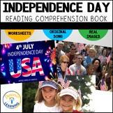 4th of July Reading Comprehension for Kindergarten and 1st Grade