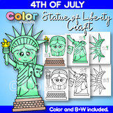 4th of July Statue of Liberty Craft Patriotic Holidays US 