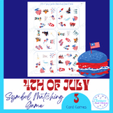 4th of July Symbol Matching Games (Similar to Spot-It! and