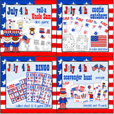 4th of July Uncle Sam & Liberty Games Bundle