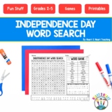 4th of July Word Search Puzzle | Independence Day Word Sea