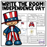 4th of July Write the Room 
