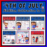 4th of july Bundle - Craft and Activities worksheets math 