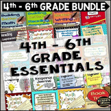 4th to 6th Grade Essential Year-Long Curriculum Bundle