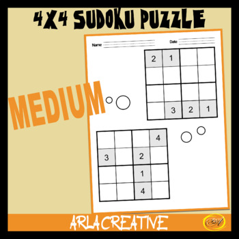 Sudoku 4x4 Hard Japanese Puzzles Number Games 4x4 