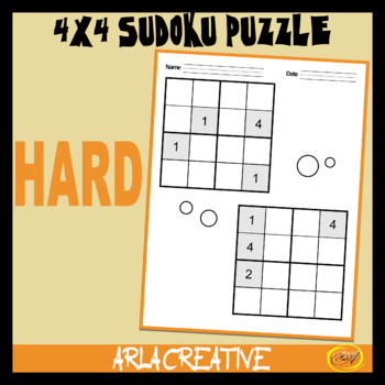 Sudoku 4x4 - Hard 