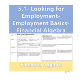 5.1 Looking for Employment, Employment Basics, Financial Algebra