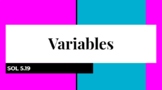 5.19 Variables Notes and Practice 