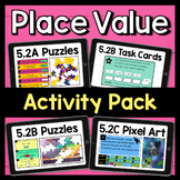 TEKS 5.2A ★ 5.2B ★ 5.2C ★ Place Value Activities Bundle ✩ 